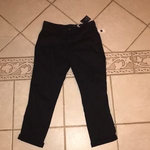 Navy blue girlfriend chino pants